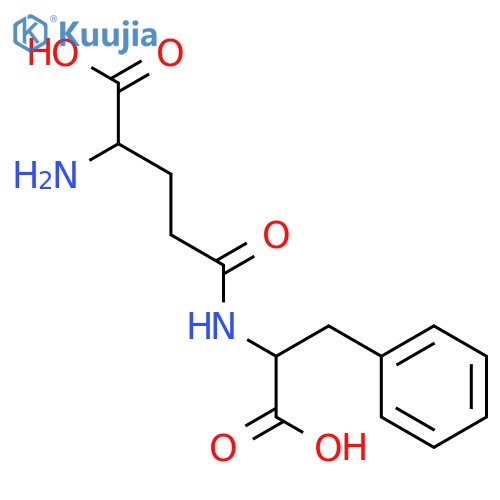 Glutamylphenylalanine structure
