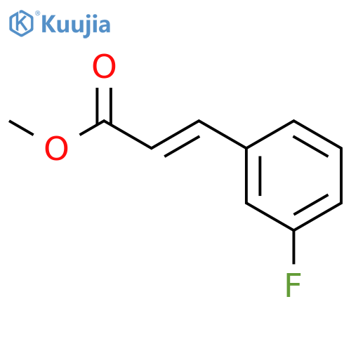 Methyl (E)-3-fluorocinnamate structure