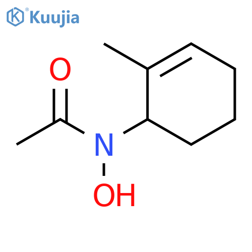 Acetamide, N-hydroxy-N-(2-methyl-2-cyclohexen-1-yl)- structure