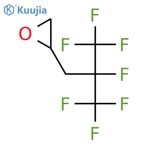 Oxirane,2-[2,3,3,3-tetrafluoro-2-(trifluoromethyl)propyl]- structure