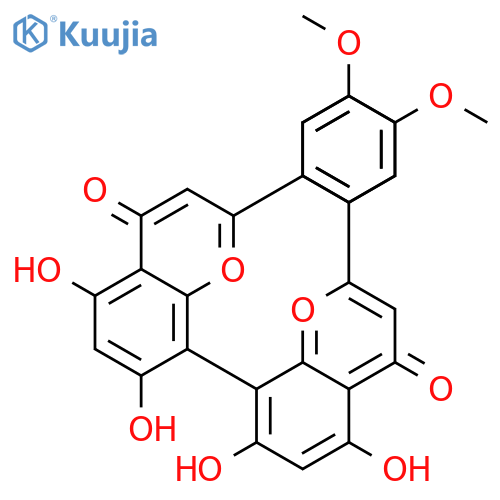 4',4'''-Di-O-methylcupressuflavone structure