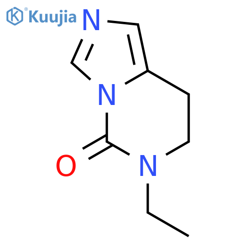 Imidazo[1,5-c]pyrimidin-5(6H)-one,6-ethyl-7,8-dihydro- structure