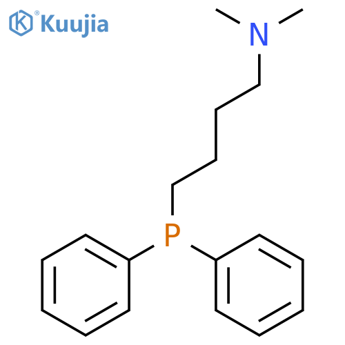 1-BUTANAMINE, 4-(DIPHENYLPHOSPHINO)-N,N-DIMETHYL- structure