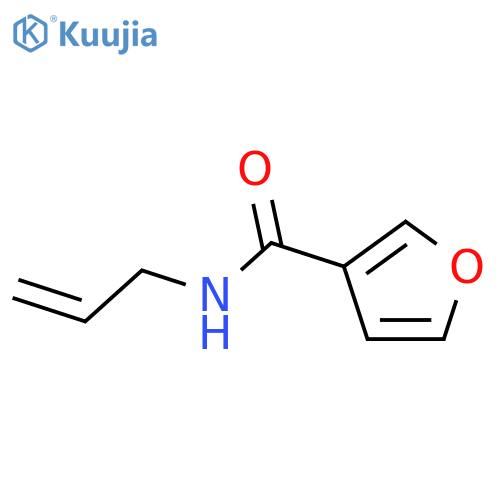 N-(prop-2-en-1-yl)furan-3-carboxamide structure