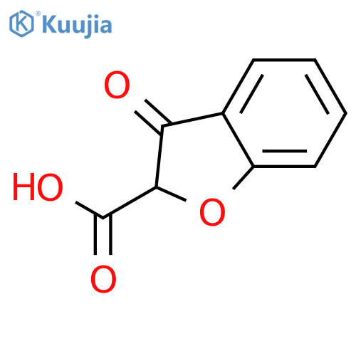2-BENZOFURANCARBOXYLIC ACID, 2,3-DIHYDRO-3-OXO- structure