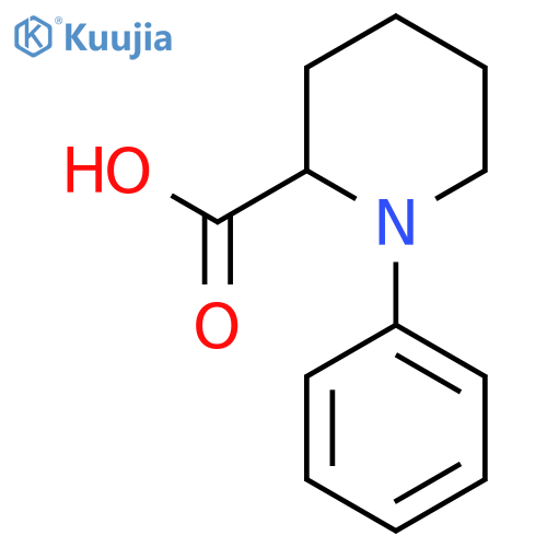 1-Phenyl-2-piperidinecarboxylic Acid structure