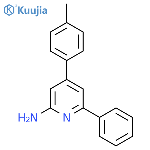 4-(4-methylphenyl)-6-phenylpyridin-2-amine structure