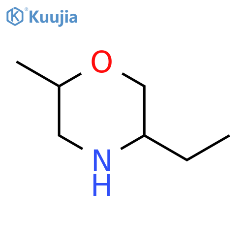 5-ethyl-2-methylmorpholine structure