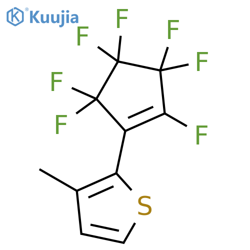 2-(2,3,3,4,4,5,5-Heptafluorocyclopent-1-en-1-yl)-3-methylthiophene structure