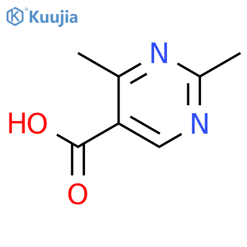 2,4-Dimethylpyrimidine-5-carboxylic acid structure
