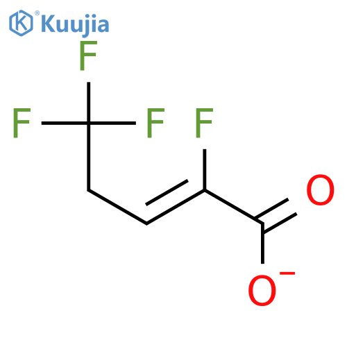 2-Propenoic acid,2-fluoro-, 2,2,2-trifluoroethyl ester structure