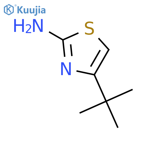 4-tert-butyl-1,3-thiazol-2-amine structure