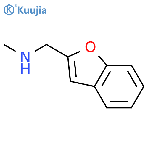 (1-benzofuran-2-ylmethyl)(methyl)amine structure