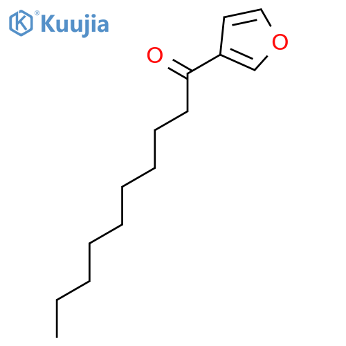1-Decanone, 1-(3-furanyl)- structure