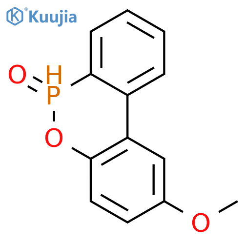 6H-Dibenz[c,e][1,2]oxaphosphorin, 2-methoxy-, 6-oxide structure