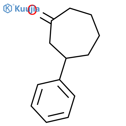 3-phenylcycloheptan-1-one structure