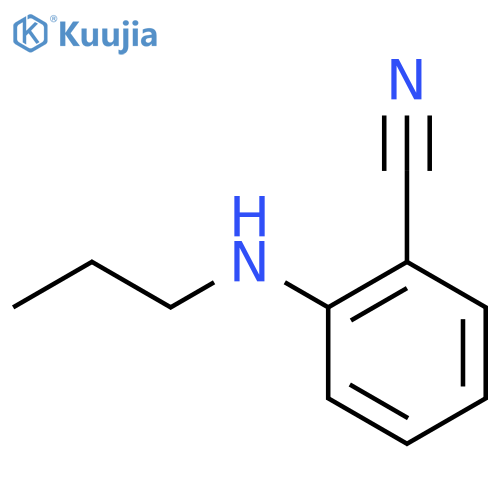 2-(Propylamino)benzonitrile structure
