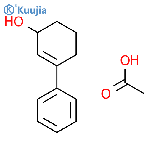 2-CYCLOHEXEN-1-OL, 3-PHENYL-, ACETATE structure