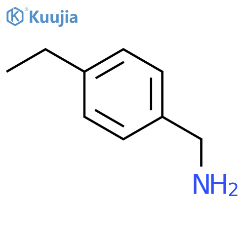 1-(4-Ethylphenyl)methanamine structure