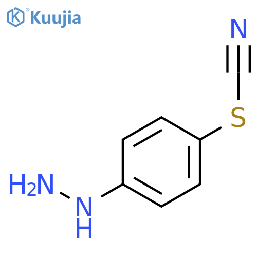 4-Thiocyanatophenylhydrazine Hydrochloride structure