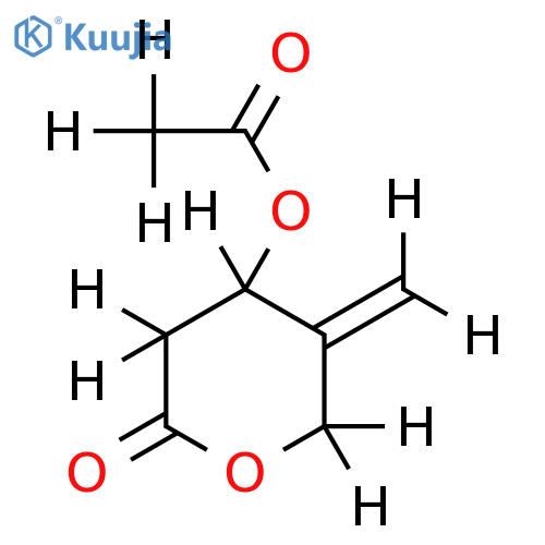 3-acetoxy-4-hydroxymethyl-4-pentenoic acid lactone structure
