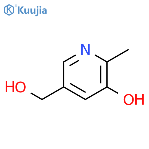 3-Pyridinemethanol,5-hydroxy-6-methyl- structure