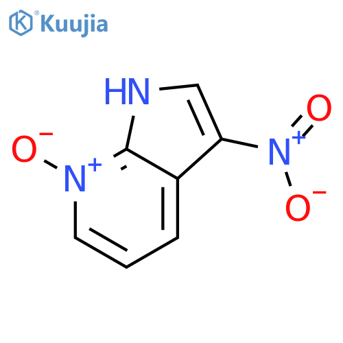 3-Nitro-7-oxide-7-azaindole structure