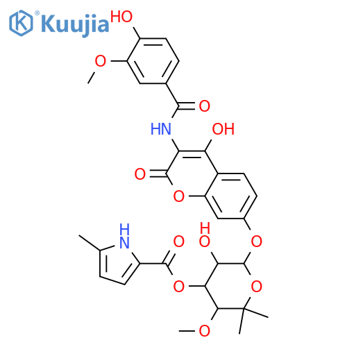 declovanillobiocin structure
