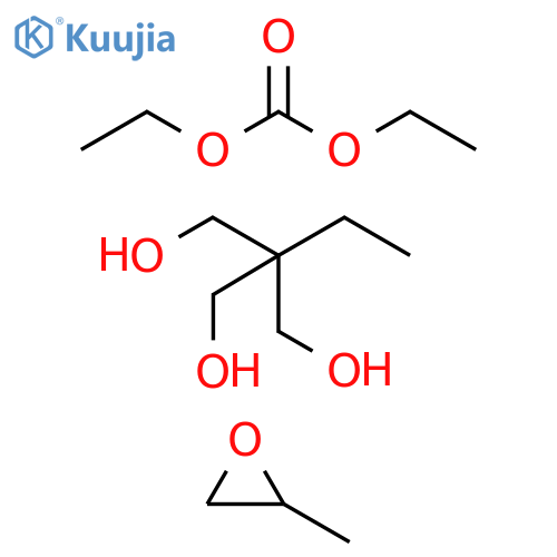 Diethyl carbonate polymer with 2-ethyl-2-(hydroxymethyl)-1,3-propanediol and methyloxirane structure