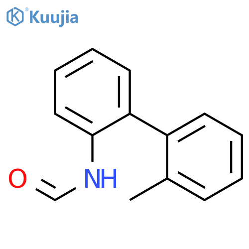 Formamide, N-(2'-methyl[1,1'-biphenyl]-2-yl)- structure