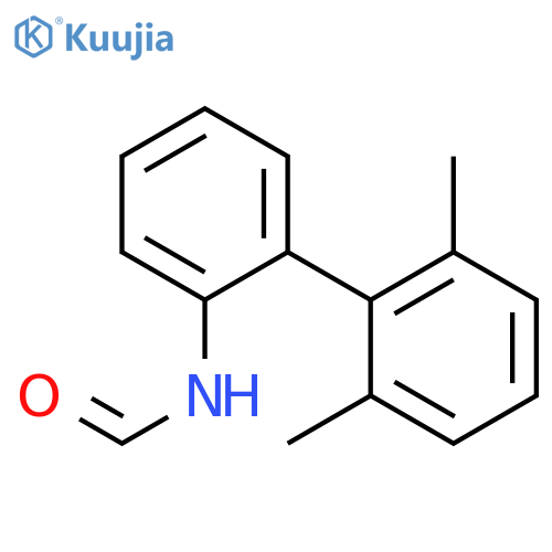 Formamide, N-(2',6'-dimethyl[1,1'-biphenyl]-2-yl)- structure