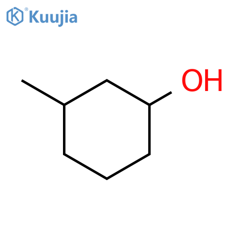 trans-3-methylcyclohexan-1-ol structure