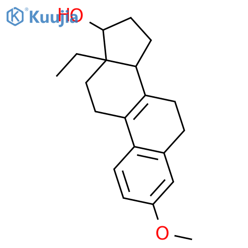 (17β)-13-Ethyl-3-methoxygona-1,3,5(10),8-tetraen-17-ol structure