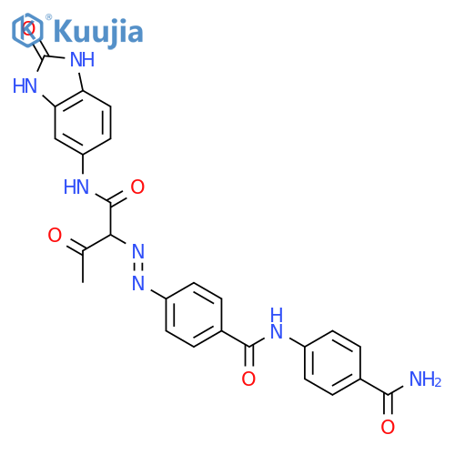 Pigment Yellow 181 structure
