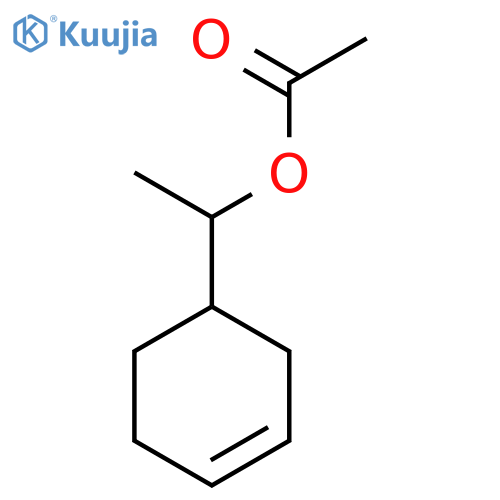 alpha-Methylcyclohex-3-ene-1-methyl acetate structure