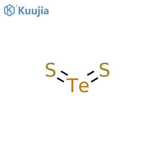 Telluriumsulfide (TeS2) (6CI,7CI,8CI,9CI) structure