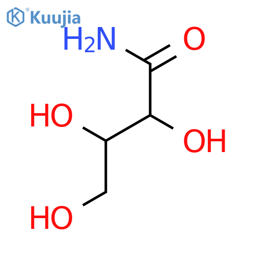 Butanamide, 2,3,4-trihydroxy-, (2R,3S)-rel- structure