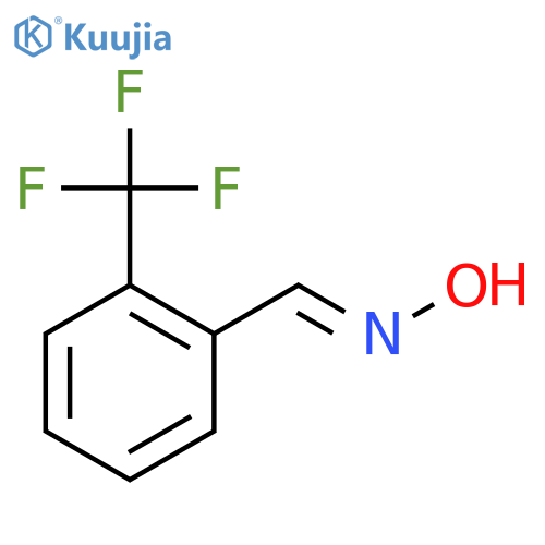 2-(Trifluoromethyl)benzenecarbaldehyde oxime structure