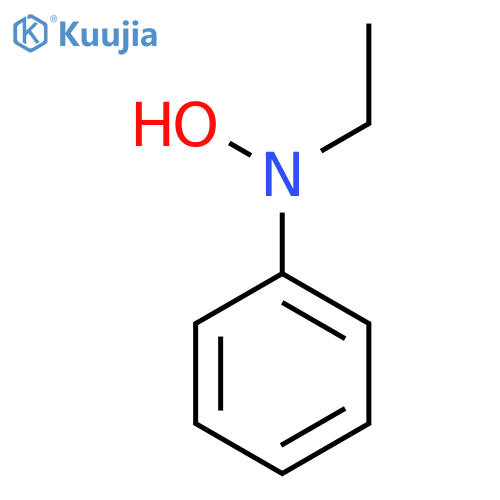 Benzenamine,N-ethyl-N-hydroxy- structure