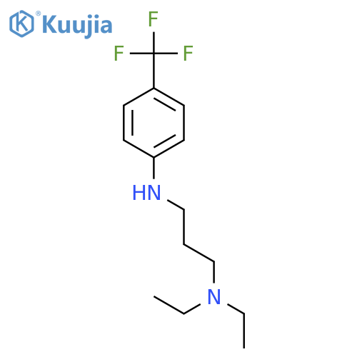 N~1~,N~1~-Diethyl-N~3~-[4-(trifluoromethyl)phenyl]propane-1,3-diamine structure