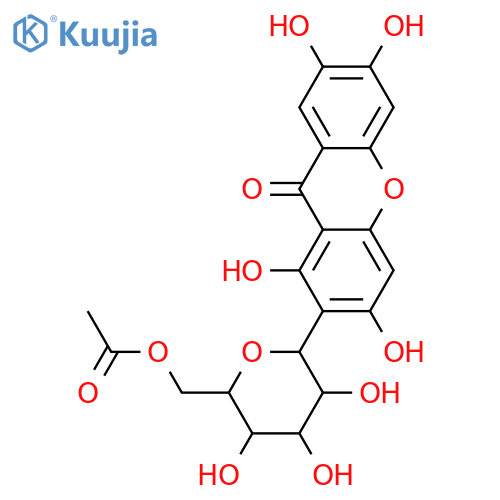 Mangiferin; 6'-Ac structure
