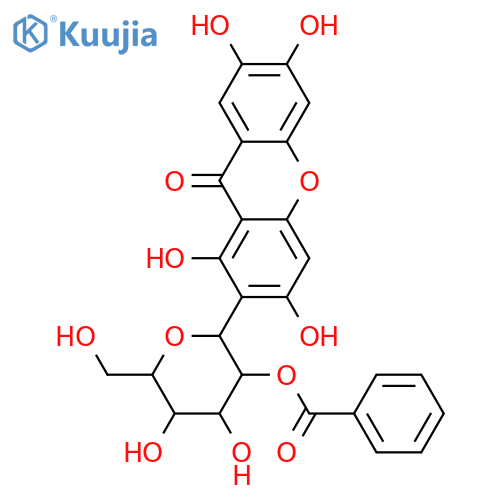 Mangiferin; 2'-Benzoyl structure