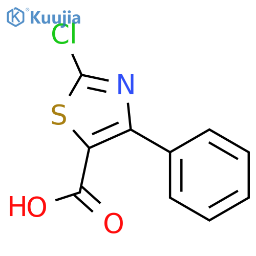 2-Chloro-4-phenyl-thiazole-5-carboxylic acid structure