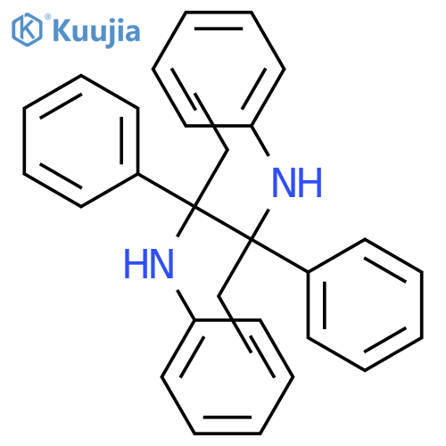 3,4-Hexanediamine, N,N',3,4-tetraphenyl- structure