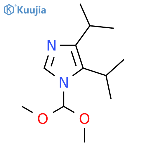1H-Imidazole, 1-(dimethoxymethyl)-4,5-bis(1-methylethyl)- structure