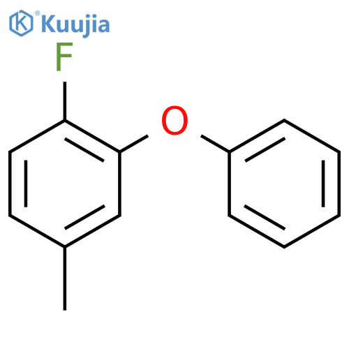 Benzene,1-fluoro-4-methyl-2-phenoxy- structure