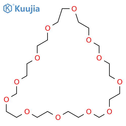 1,3,6,9,12,14,17,20,22,25,28,31-dodecaoxacyclotritricontane structure