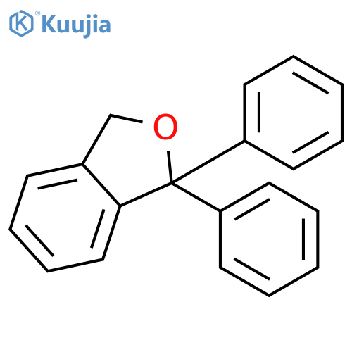 Isobenzofuran, 1,3-dihydro-1,1-diphenyl- structure