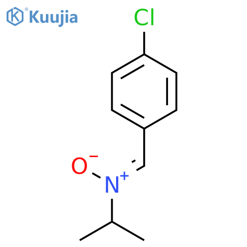 2-PROPANAMINE, N-[(4-CHLOROPHENYL)METHYLENE]-, N-OXIDE structure