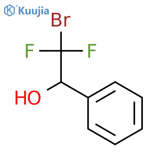 2-bromo-2,2-difluoro-1-phenylethanol structure
